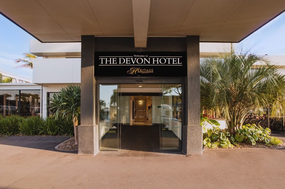 The Devon Hotel&centro de conferencias New Plymouth Exterior foto